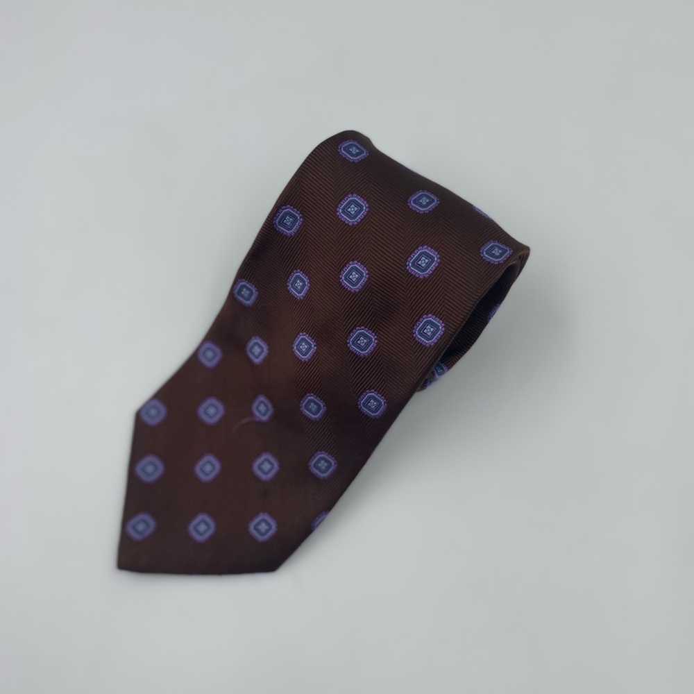 Brooks Brothers Geometric Pattern Tie